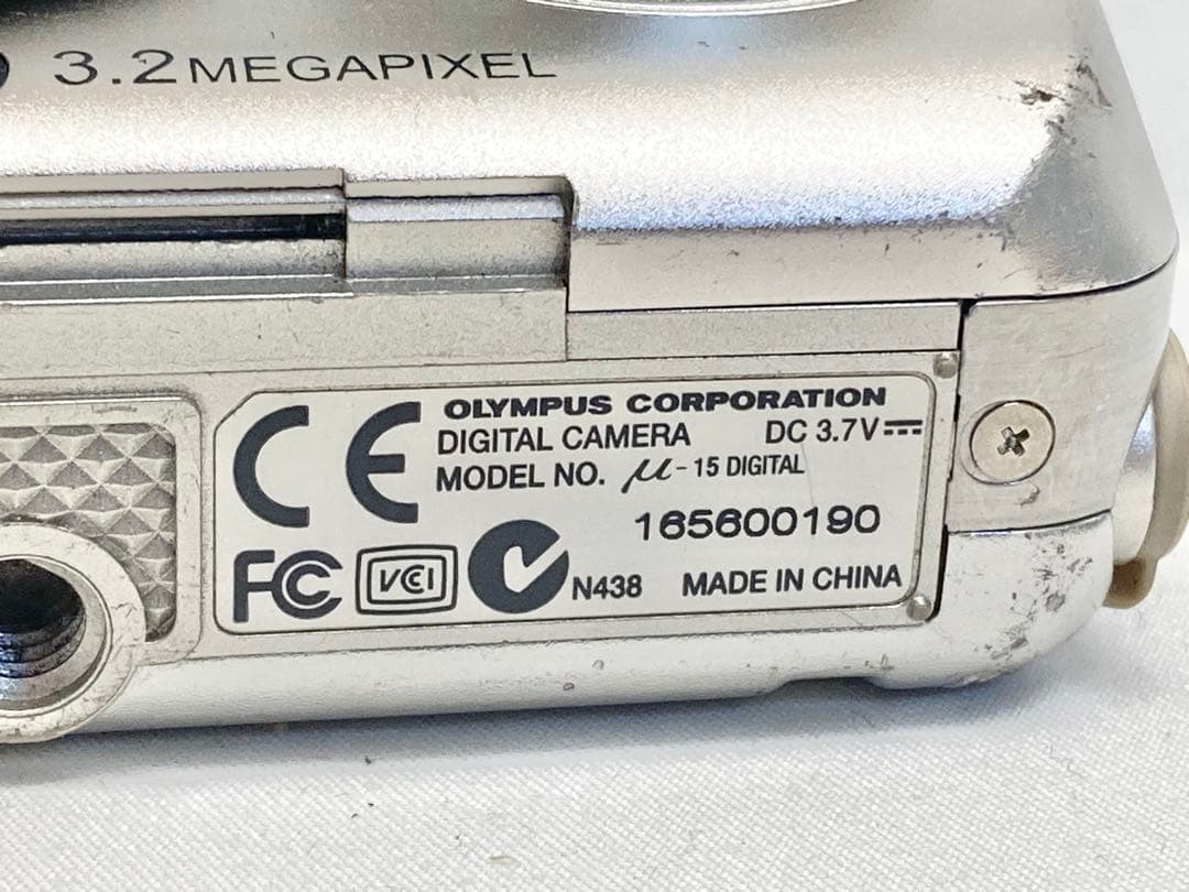 オリンパス　μ-15 コンパクトデジタルカメラ