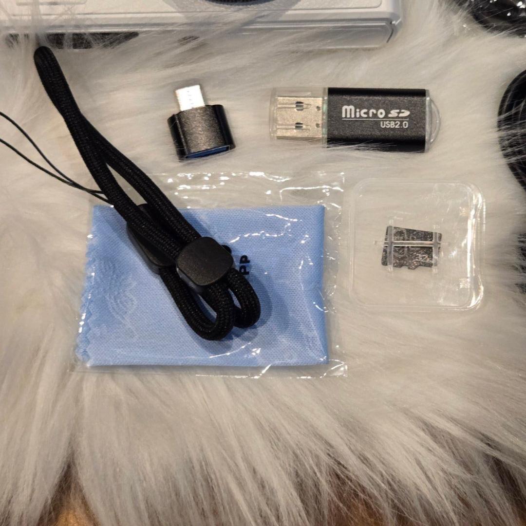 a113【高画質5K録画】デジタルカメラ 7500万画素 Wi-Fi 軽量