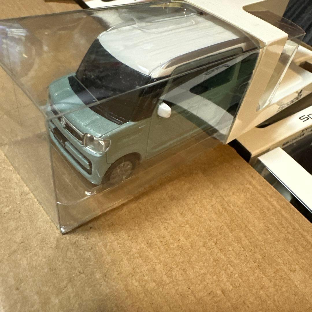 ⭕️スズキ　非売品　13台セットスペーシア＆スペーシアカスタム　プルバックミニカー