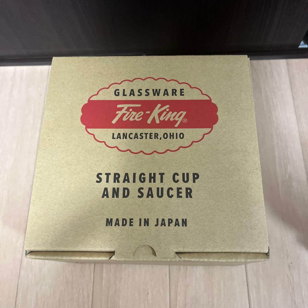 Fire-King ストレートカップ&ソーサー ジェダイ