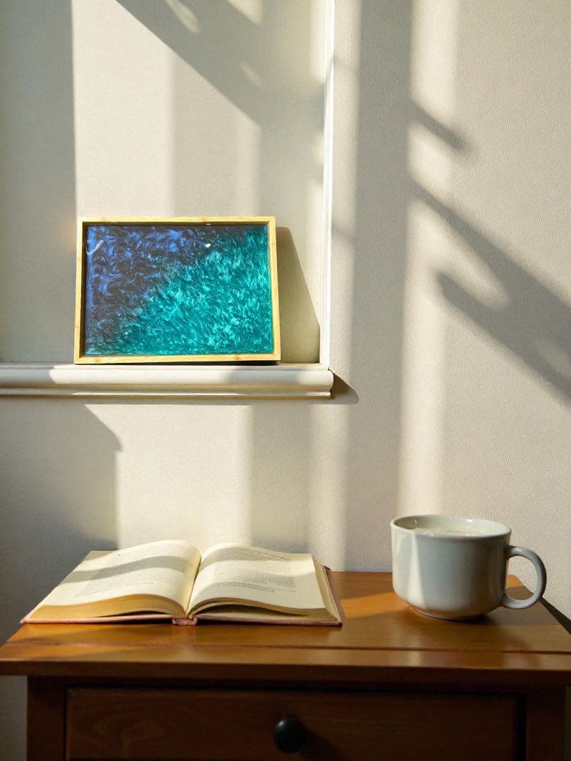 刻Craft エポキシレジントレー　 Ｌサイズ カスタムグレード