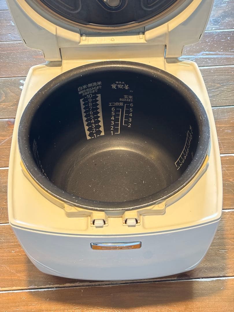 三菱 NJ-XV18E-W 1.8L 炊飯器 一升炊き 10合