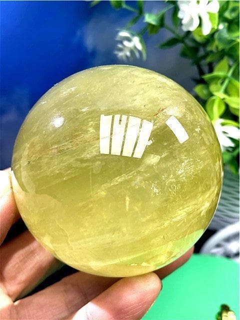 AAA級【金運UP】★天然シトリン丸玉B89D1/250D22D