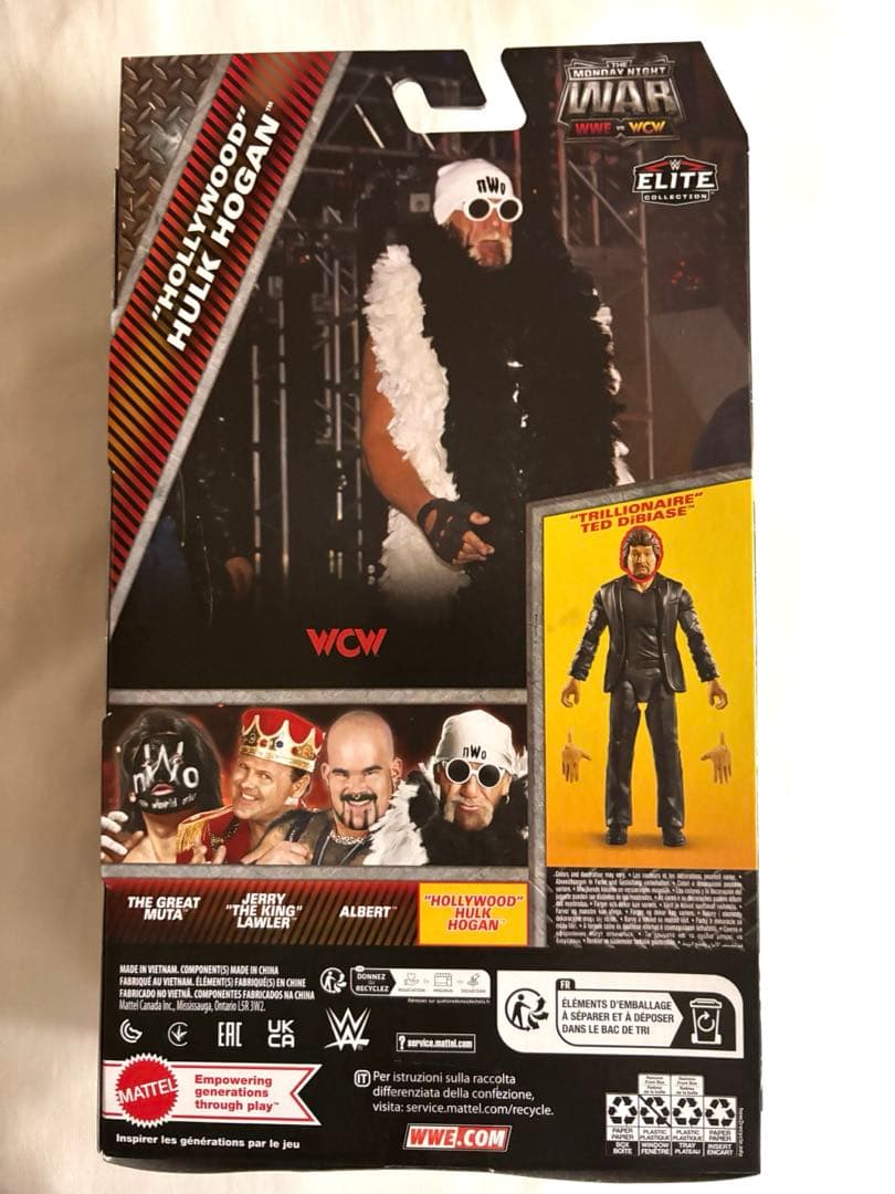 WWE Hulk Hogan ハルク・ホーガン Elite 新品