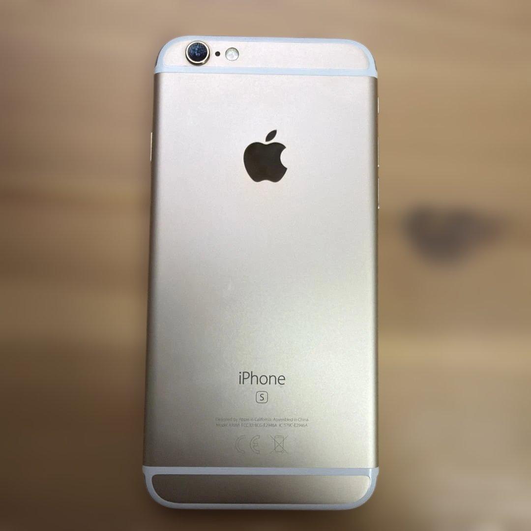 iPhone6s 32GB ゴールドMN112J/A バッテリー77%