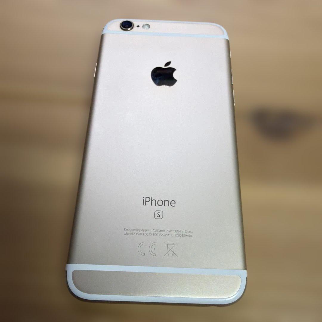iPhone6s 32GB ゴールドMN112J/A バッテリー77%