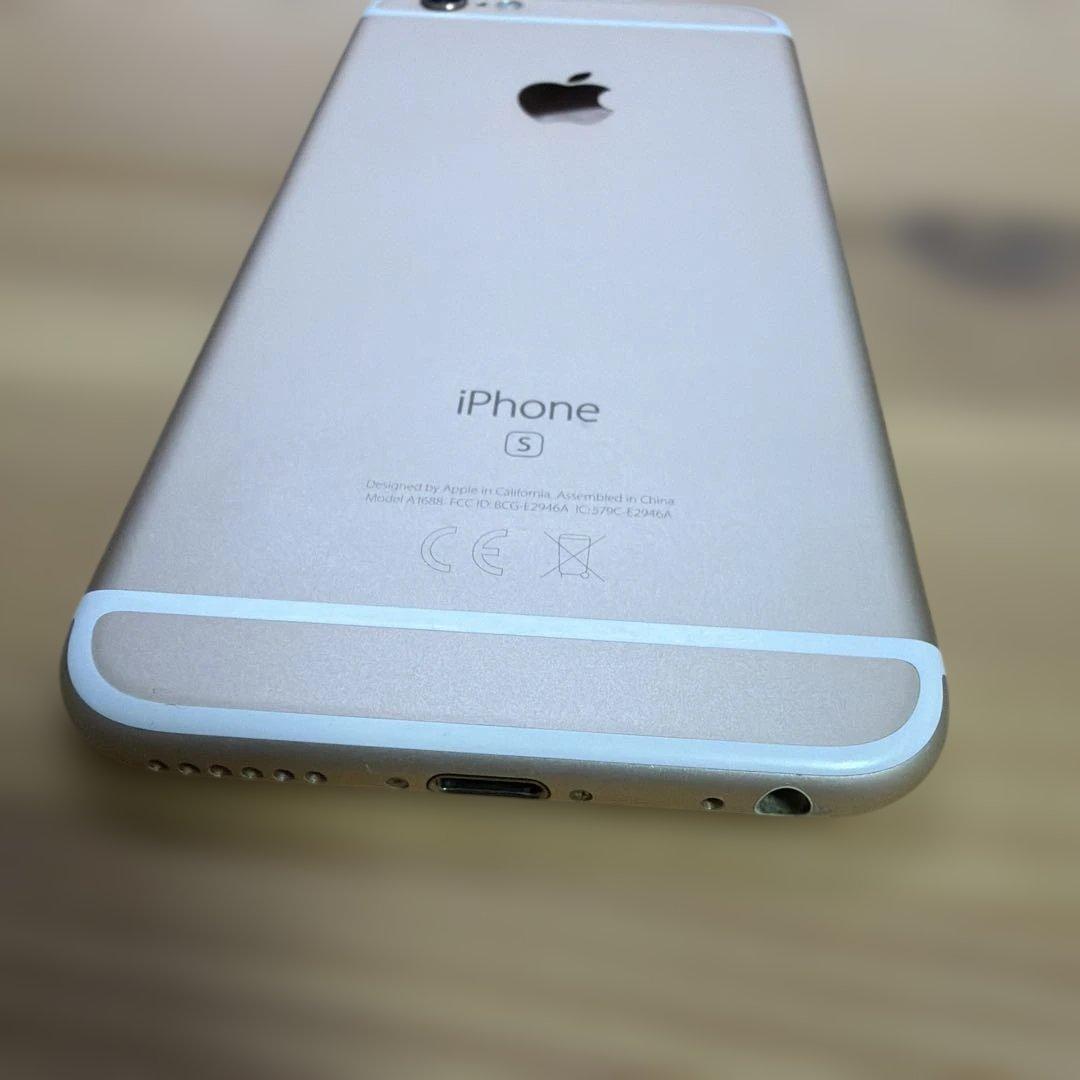 iPhone6s 32GB ゴールドMN112J/A バッテリー77%