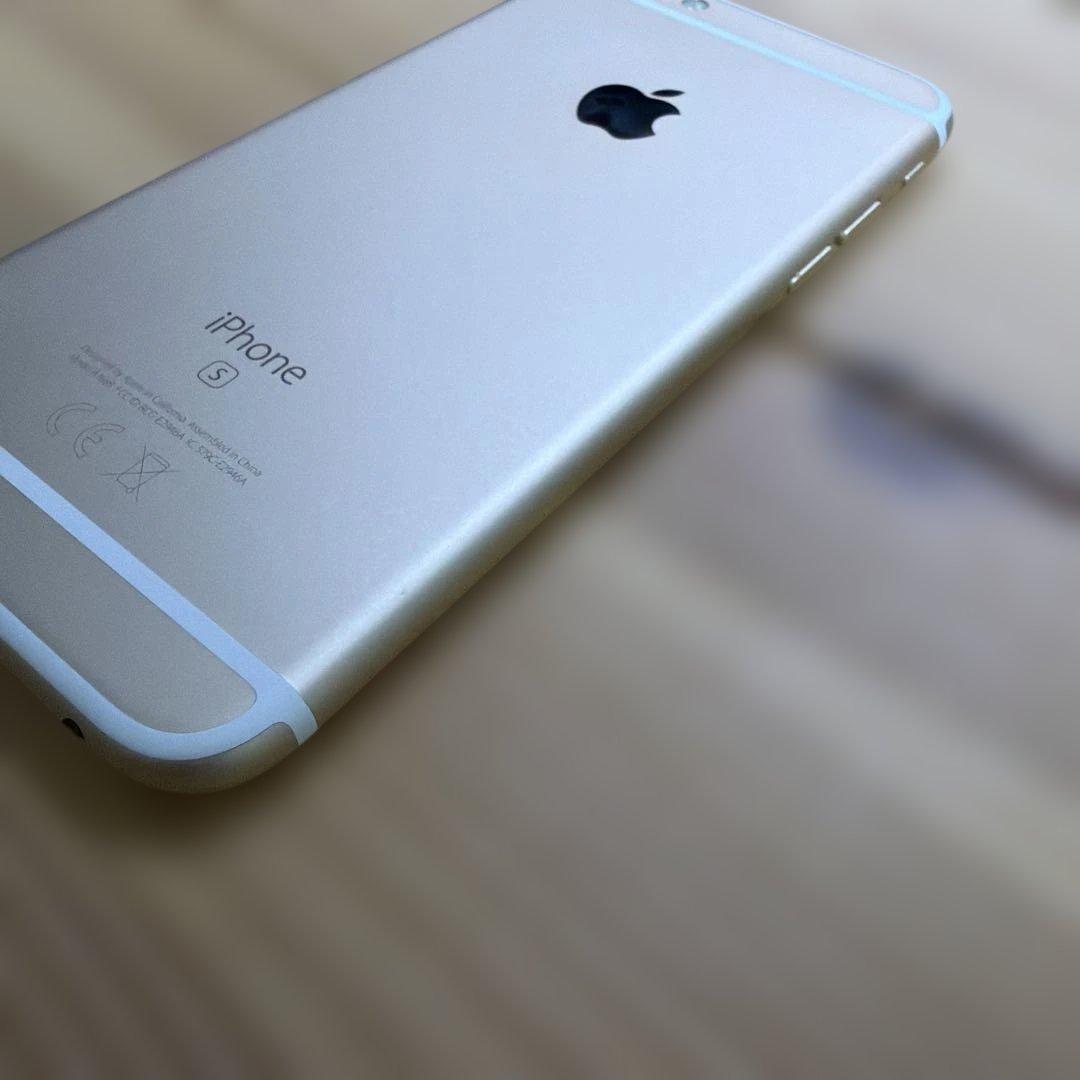 iPhone6s 32GB ゴールドMN112J/A バッテリー77%