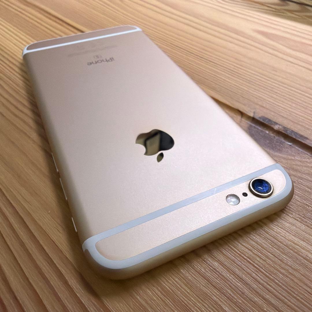 iPhone6s 32GB ゴールドMN112J/A バッテリー77%