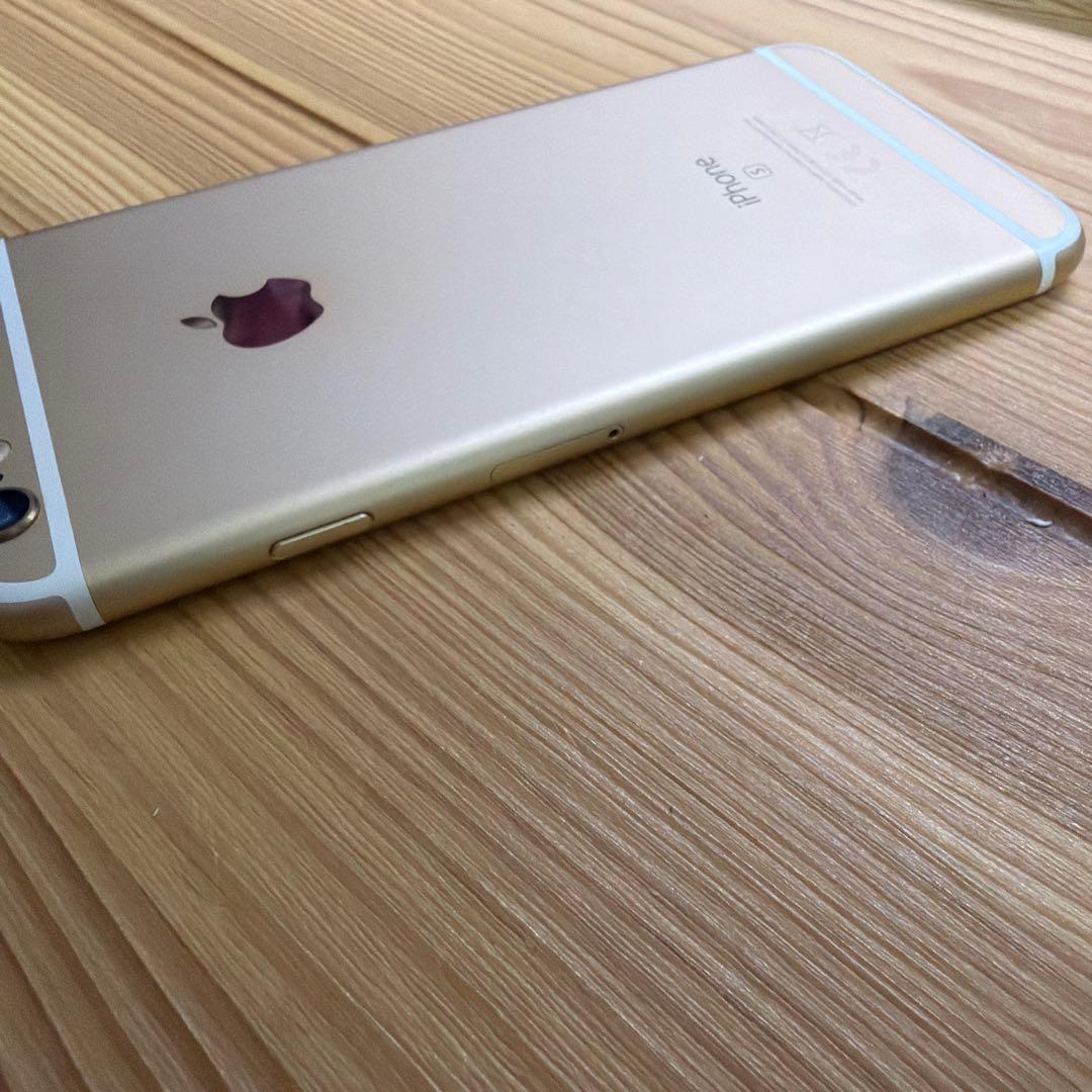 iPhone6s 32GB ゴールドMN112J/A バッテリー77%