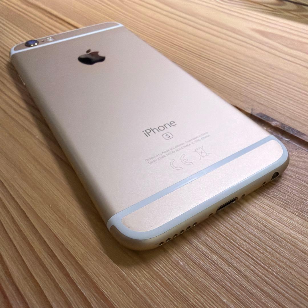 iPhone6s 32GB ゴールドMN112J/A バッテリー77%