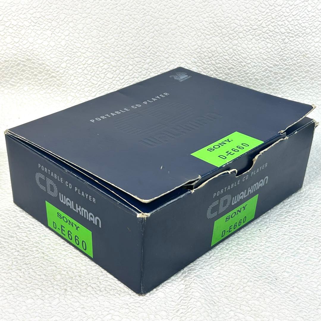 SONY ポータブル CDプレーヤー D-E660 動作OK
