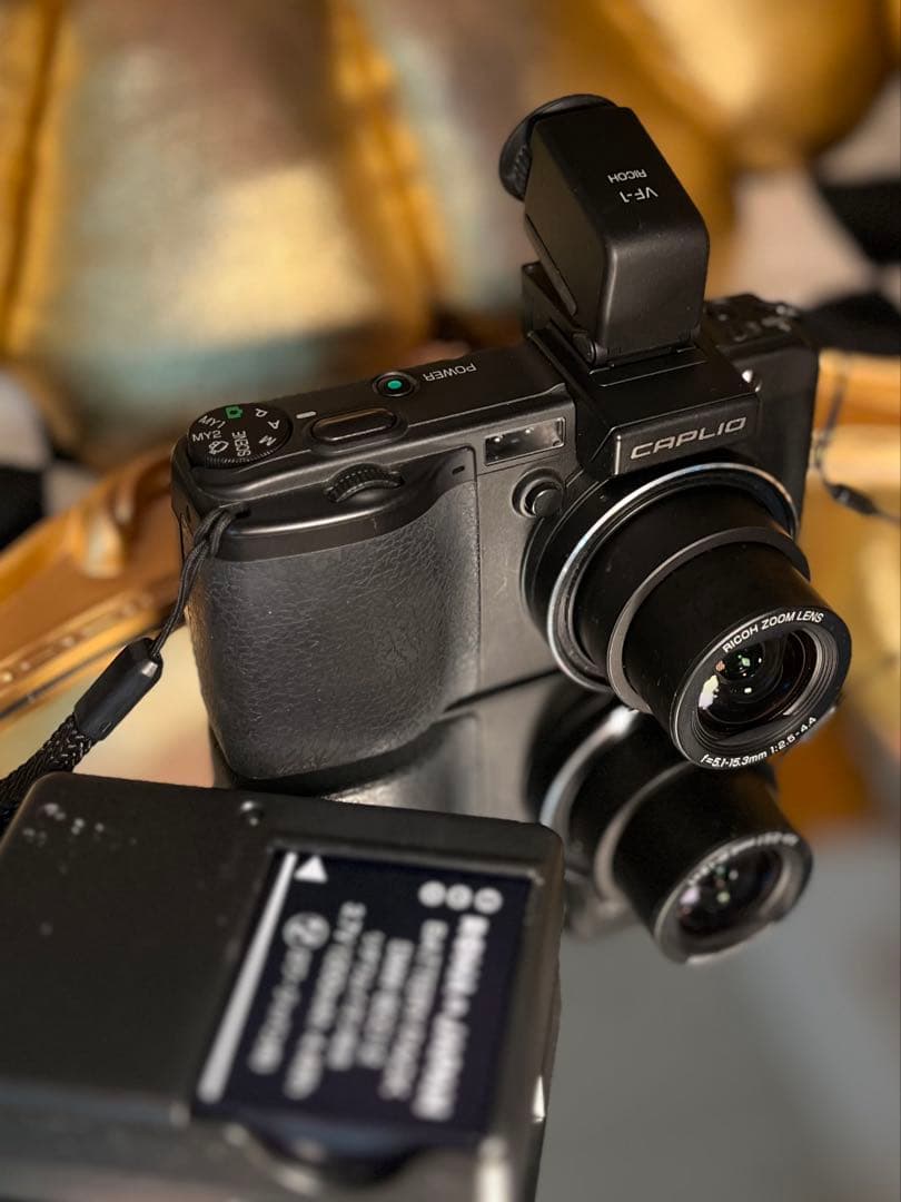 RICOH Caplio GX100 液晶ファインダーVF-1 バッテリー2個付