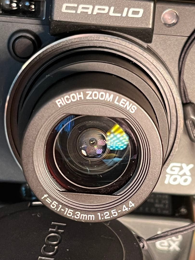 RICOH Caplio GX100 液晶ファインダーVF-1 バッテリー2個付