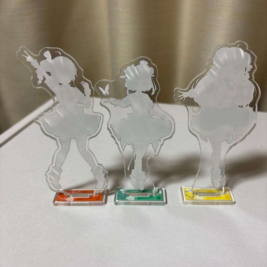 夏色まつり　潤羽ルシア　角巻わため　アクリルスタンド　3個セット