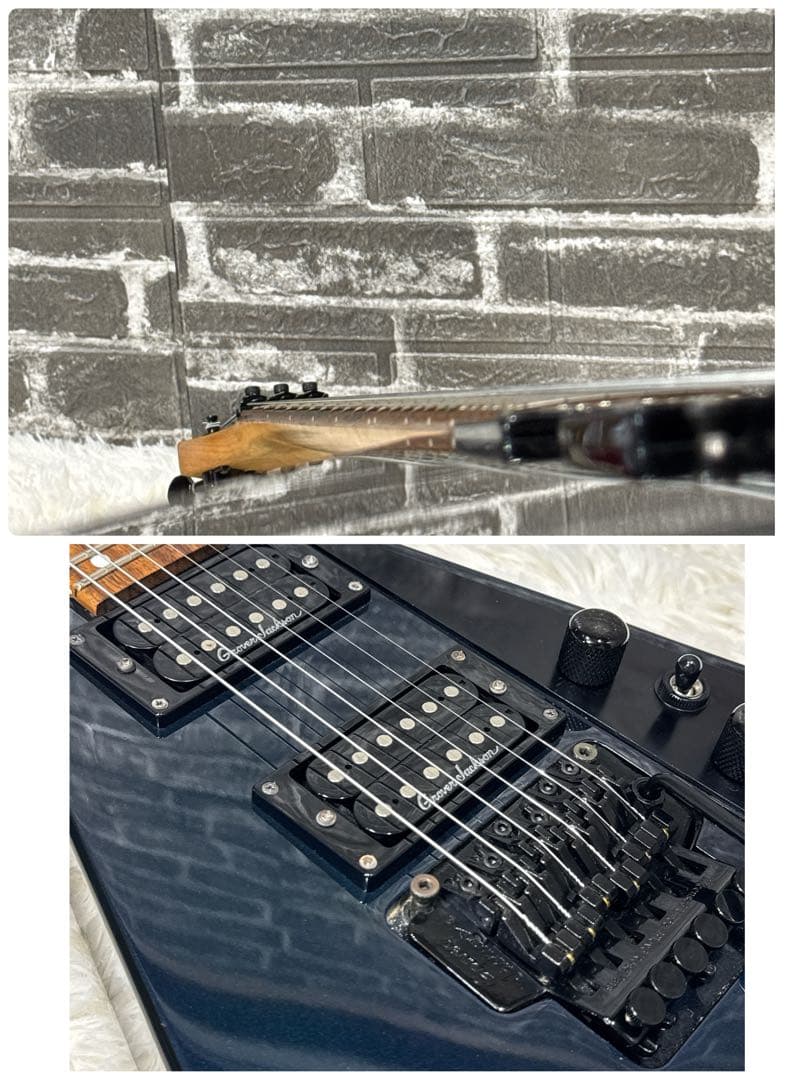 Grover Jackson ランディV タケウチ製フロイドローズ搭載 変形