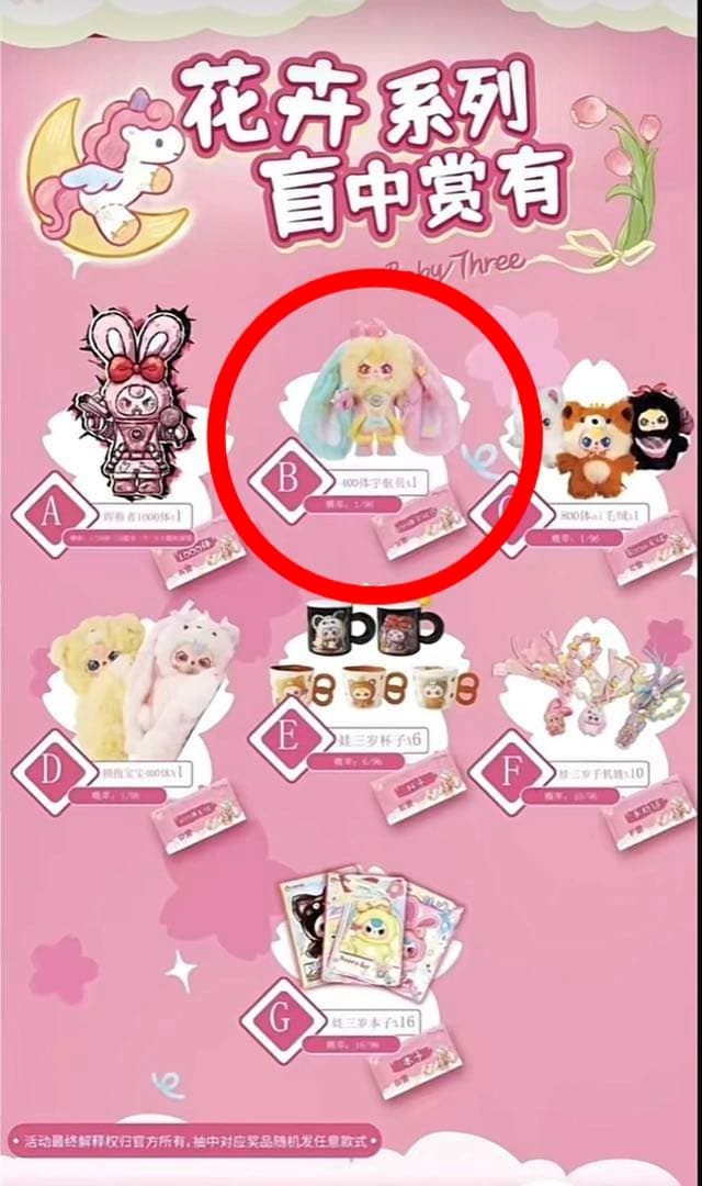 Babythree フラワーフェアリー 花仙人 B賞 宇宙飛行士 未開封　超レア