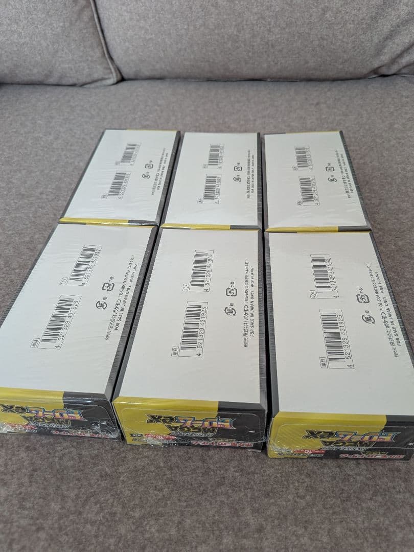 ポケモンカード　メガドリームex 6BOX　シュリンク付き