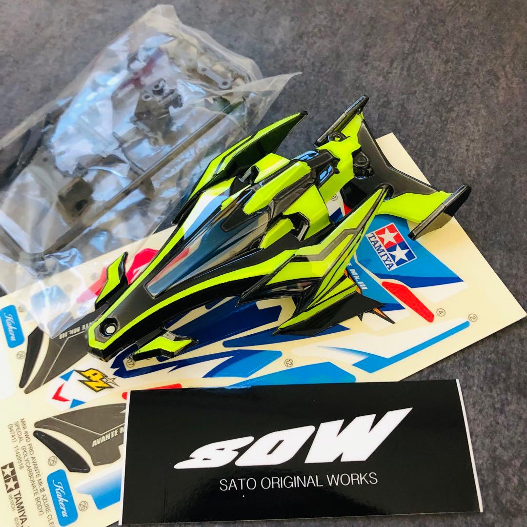 suebowucf21　塗装オーダーページ　ミニ四駆