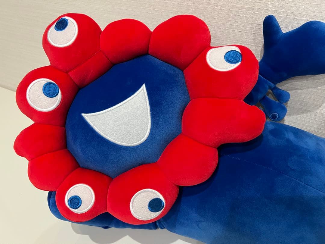 ミャクミャクくじ1等 ぬいぐるみ 特大サイズ 公式ライセンス 状態良好 美品