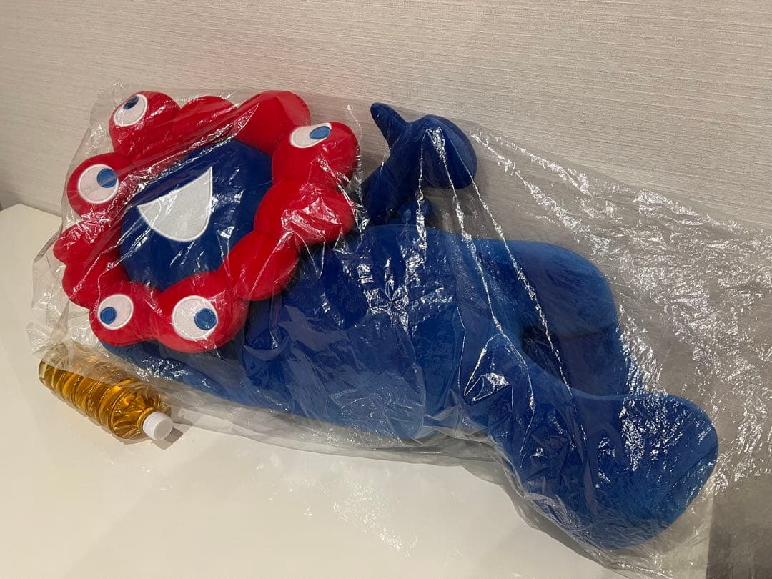 ミャクミャクくじ1等 ぬいぐるみ 特大サイズ 公式ライセンス 状態良好 美品