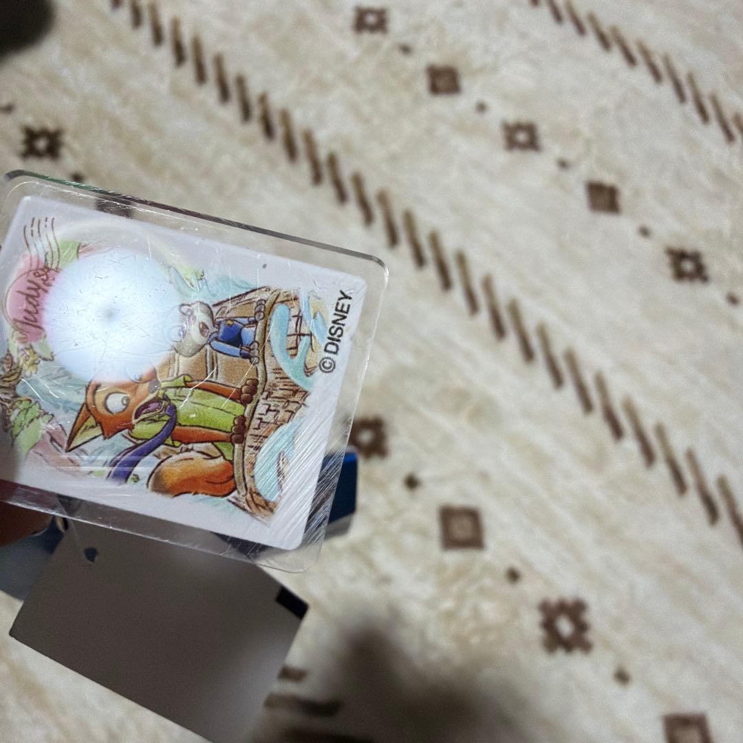 【タグ付き新品】ディズニー ズートピア 録音機能付き にんじん キーチェーン