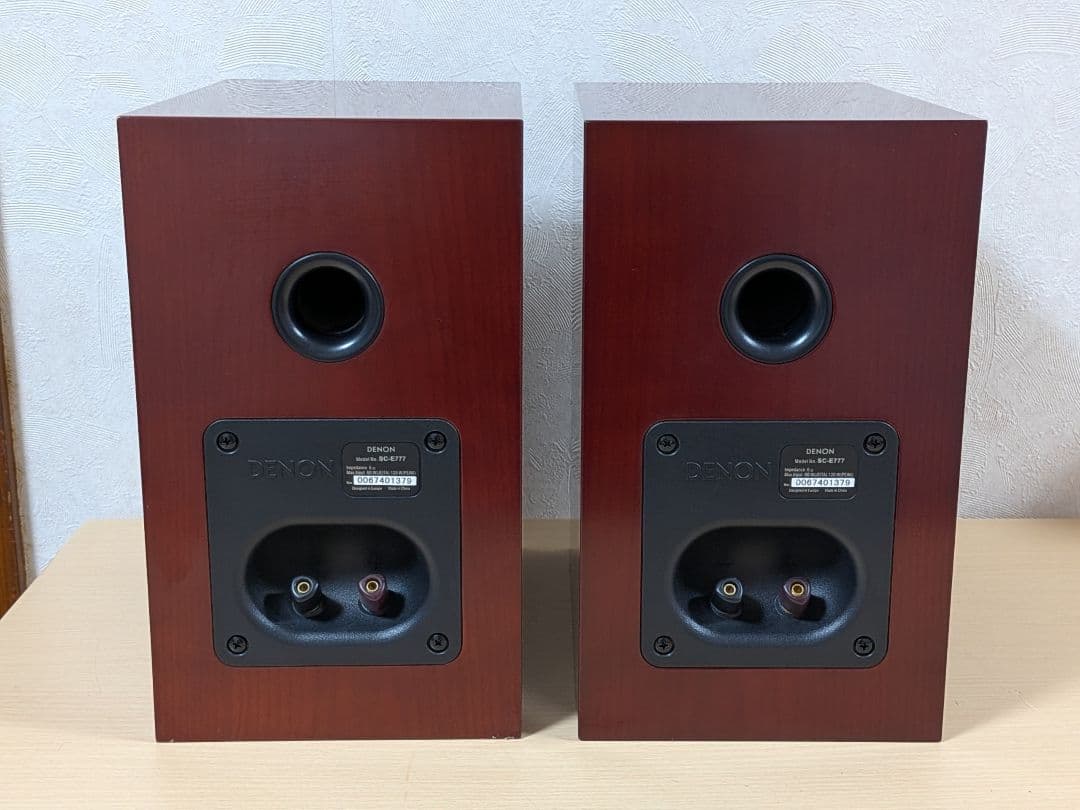 最終　DENON SC-E777（L／Rペア） ブックシェルフスピーカー