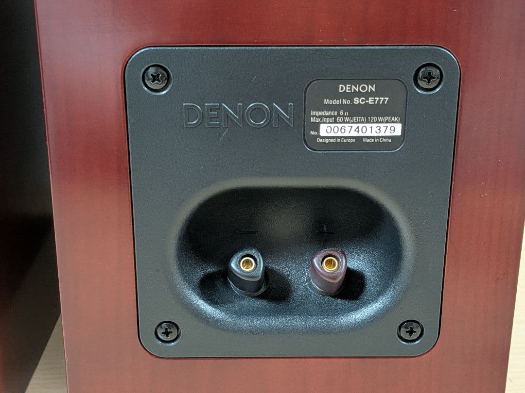最終　DENON SC-E777（L／Rペア） ブックシェルフスピーカー