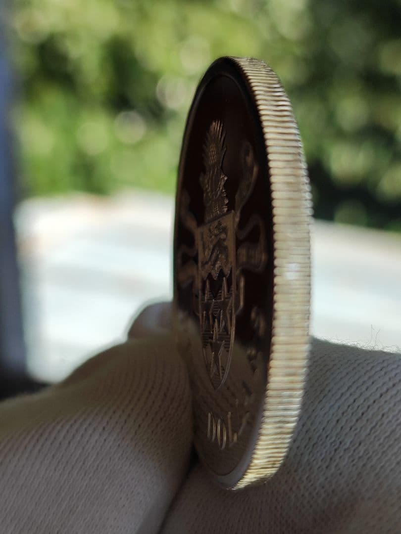 ケイマン諸島　５ドルプルーフ銀貨　シルバー１９７４年