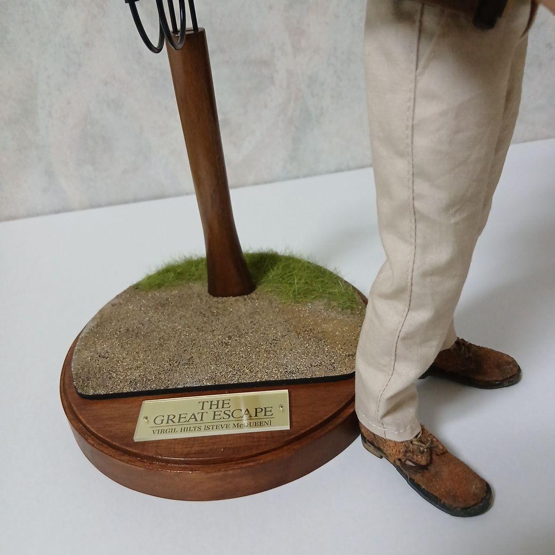 スティーブ・マックイーン 似 大脱走1/6カスタムフィギュア バージルヒルツ大尉