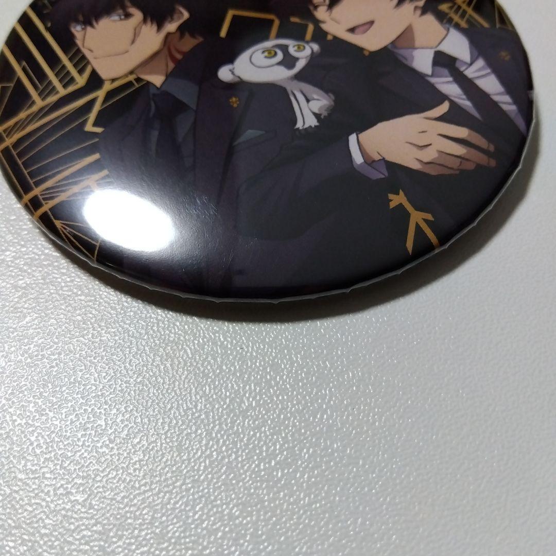 【血界戦線】スティーブン＆レオナルド アニメジャパン 缶バッジ 黒スーツ