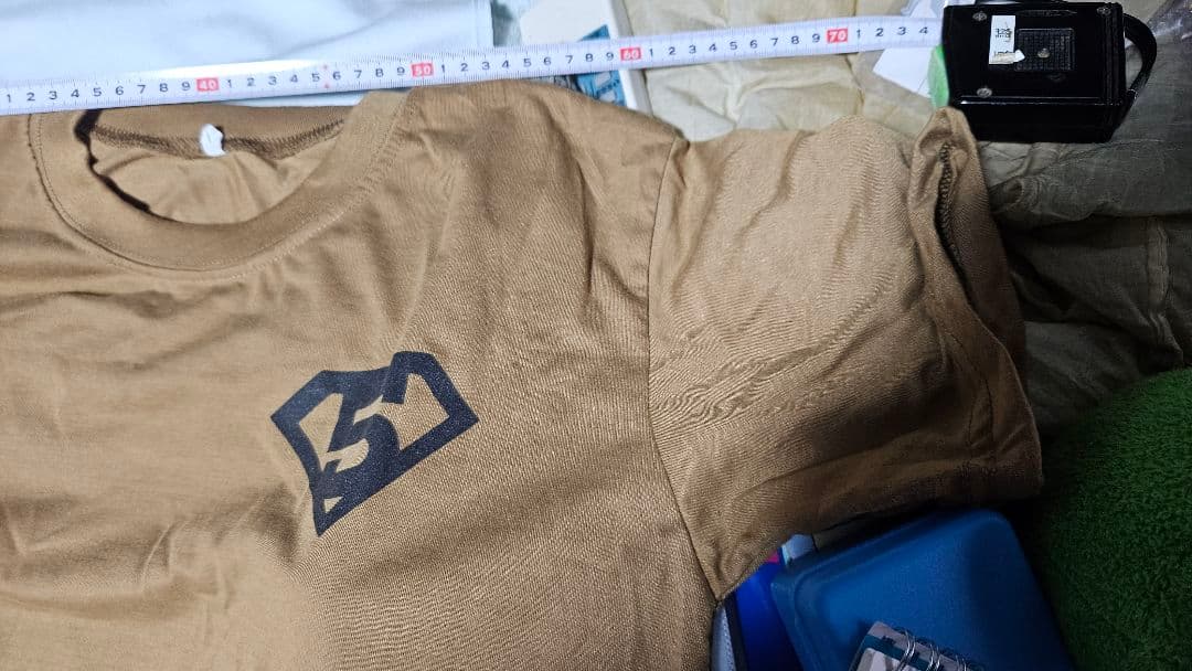 カジュアル ベージュ Tシャツ スパイダー デザイン