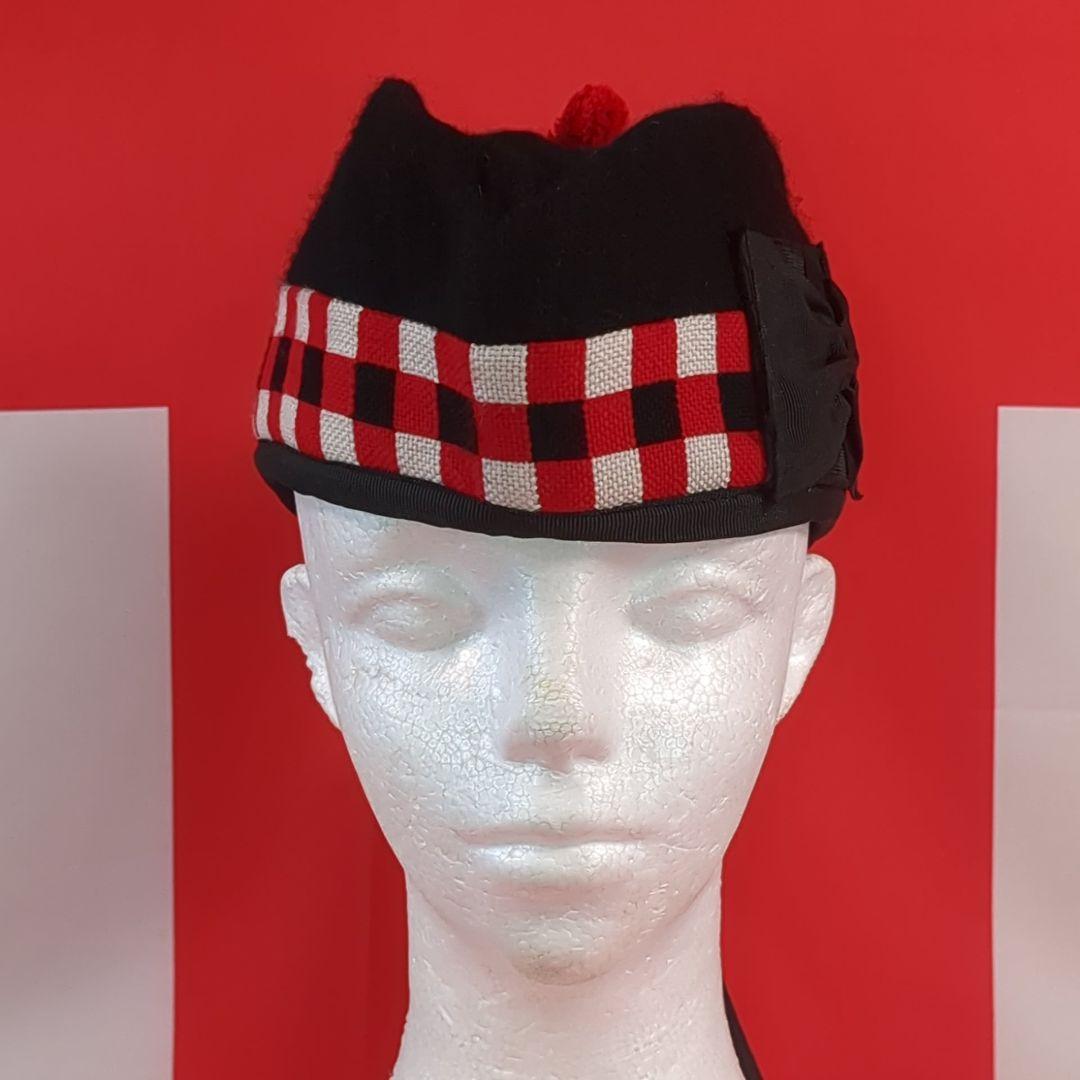 【実物美品】イギリス軍 グレンギャリー帽 王室連隊（ロイヤル連隊）