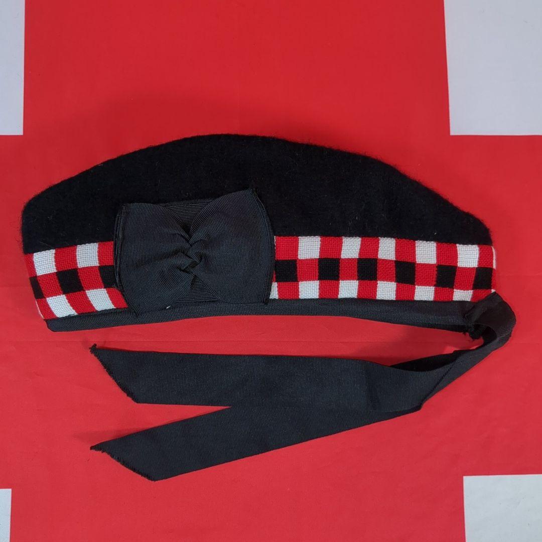 【実物美品】イギリス軍 グレンギャリー帽 王室連隊（ロイヤル連隊）