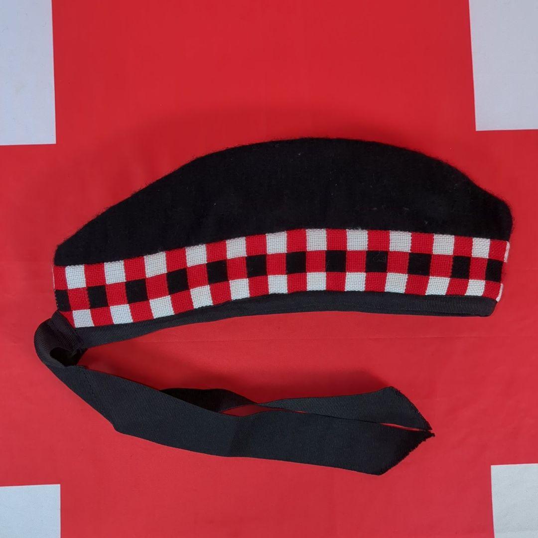 【実物美品】イギリス軍 グレンギャリー帽 王室連隊（ロイヤル連隊）