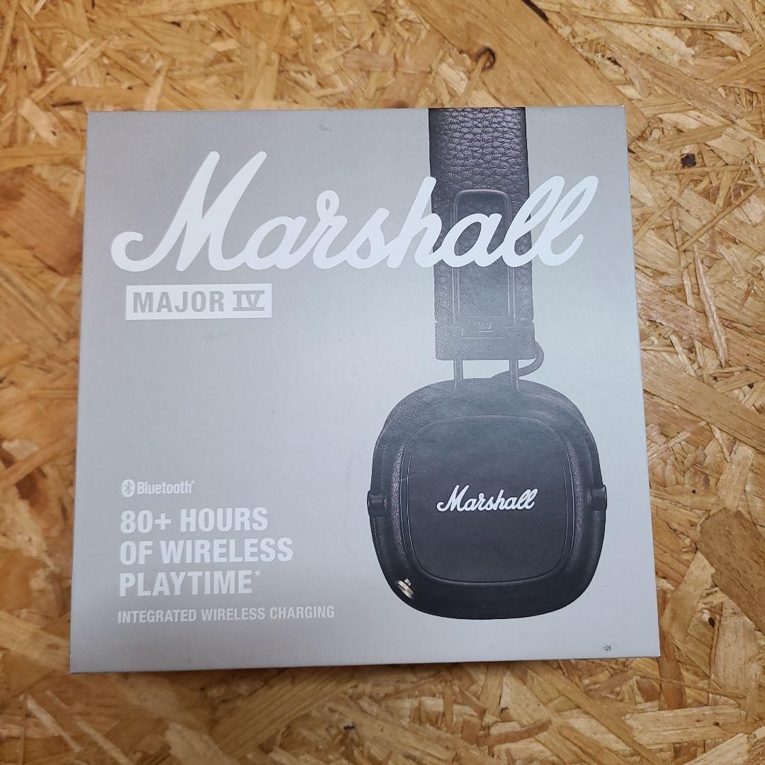 Marshall マーシャル MAJOR IV ブラック ワイヤレス ヘッドホン