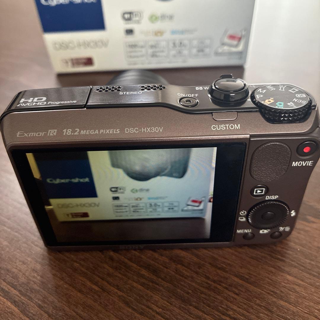 [未使用級] Sony Cyber-shot DSC-HX30Vデジカメブラウン