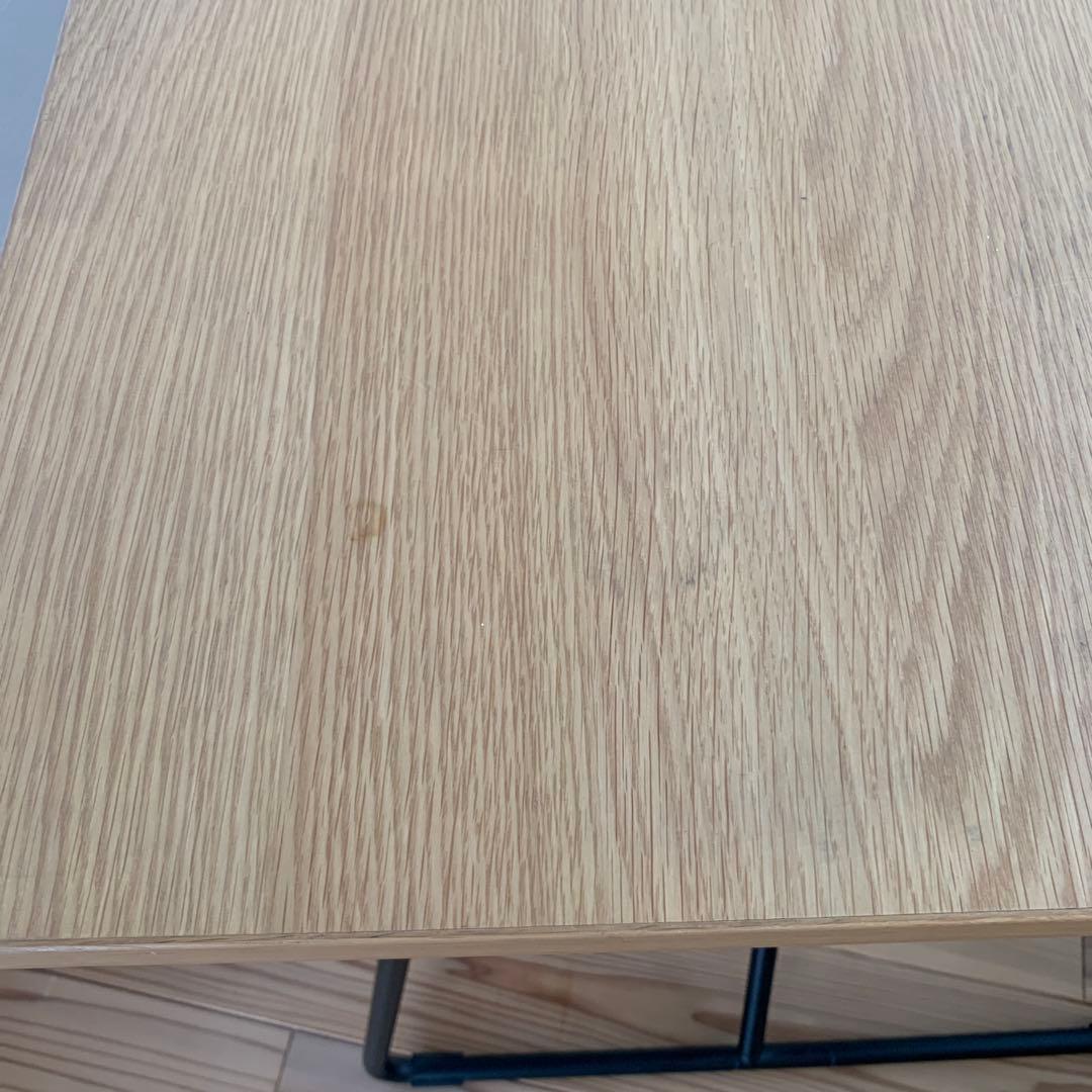 木製折りたたみテーブル 120cm