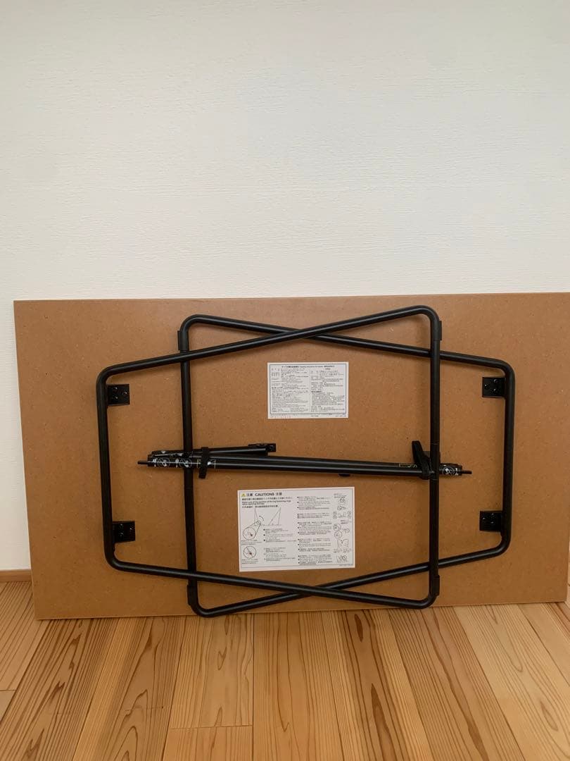 木製折りたたみテーブル 120cm