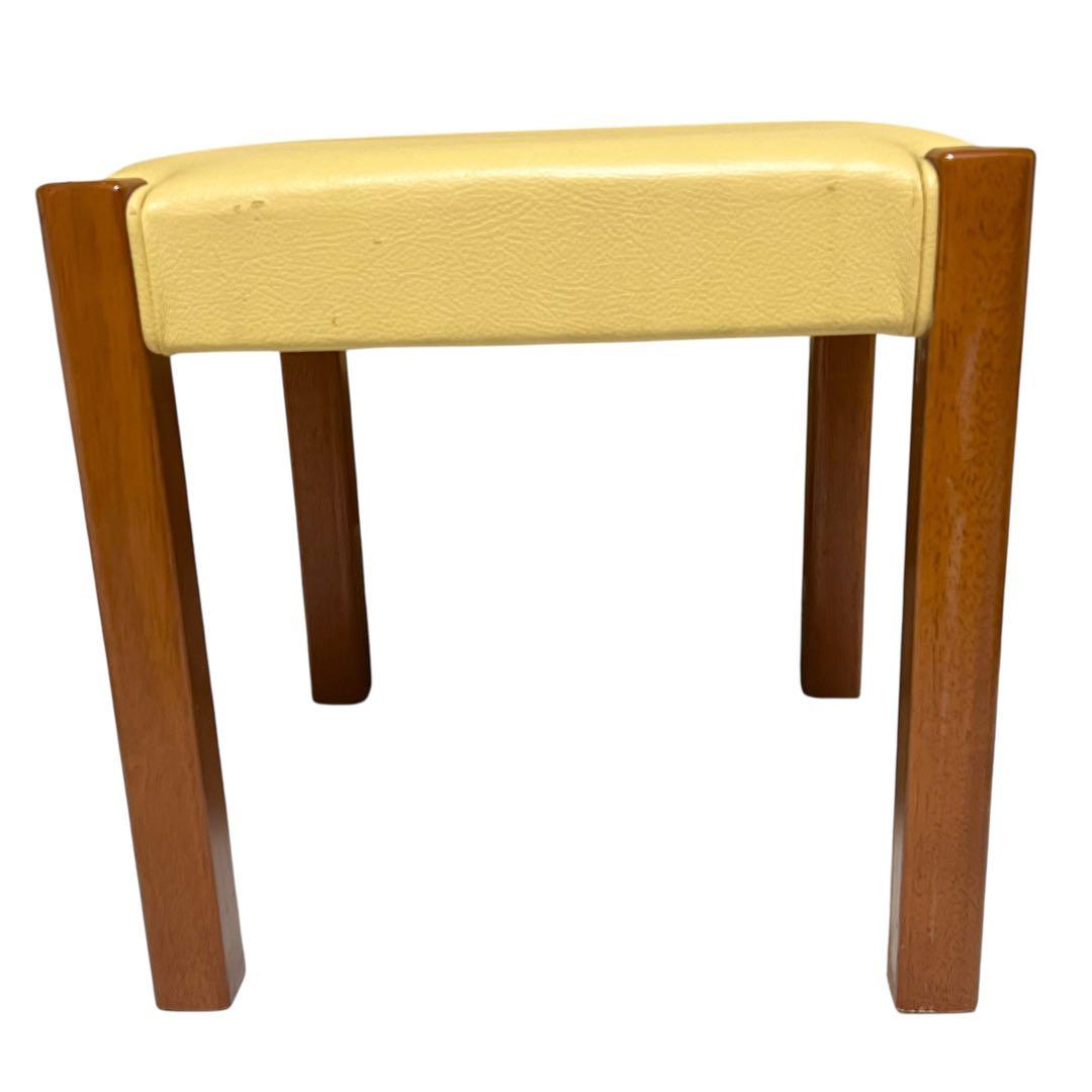 【良品】 木製スタッキングスツール 3脚セット ③ ブラック　カフェチェア