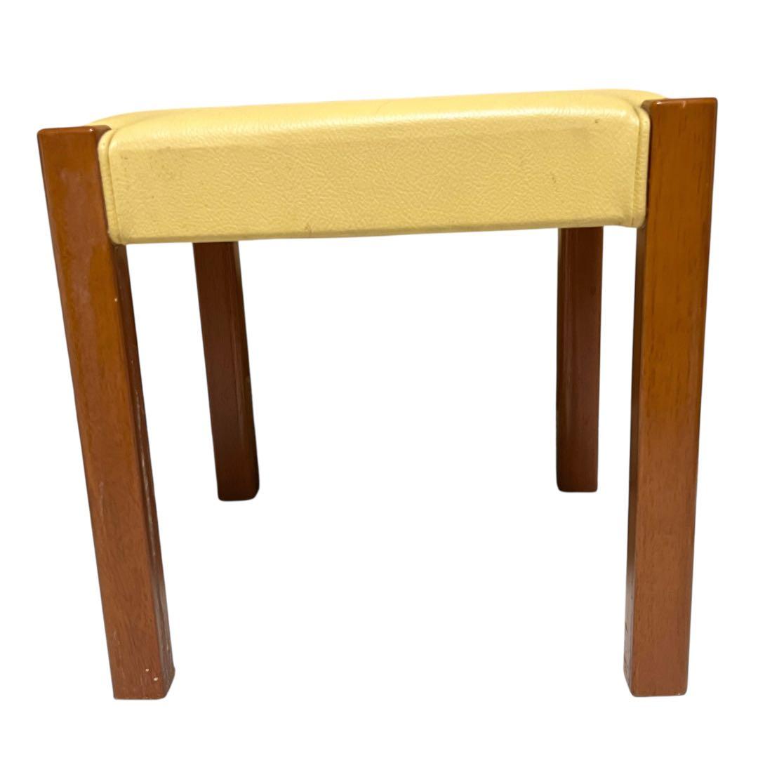 【良品】 木製スタッキングスツール 3脚セット ③ ブラック　カフェチェア