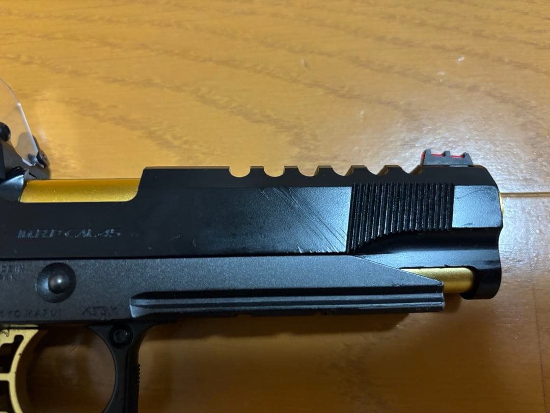 東京マルイ　ハイキャパ　ゴールドマッチ　マウント付き