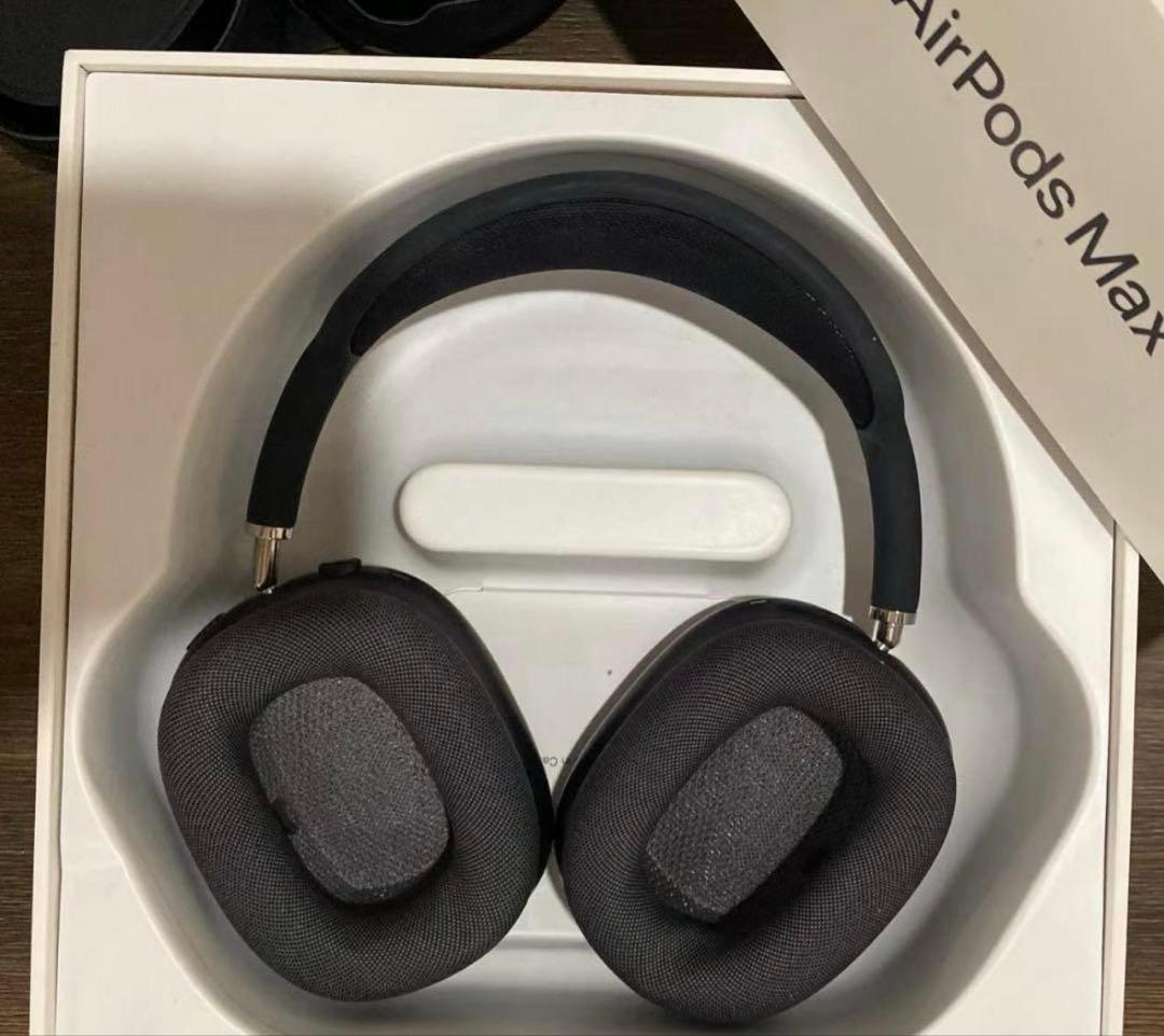 【付属品完備】純正AirPods Max スペースグレー 本体　ヘッドホン　中古