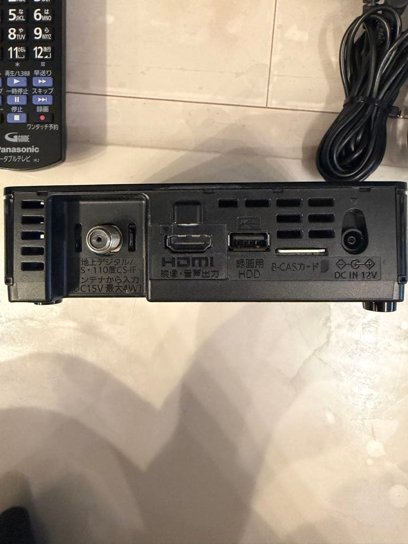 Panasonic ポータブルテレビ UN-19CF9D プライベート・ビエラ