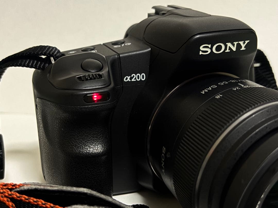 デジタル一眼レフカメラ SONY α200 レンズ2本付