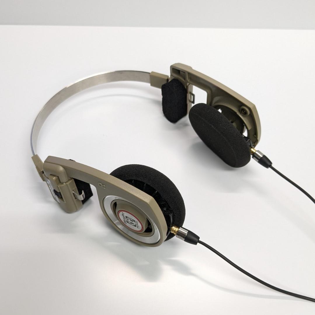koss porta pro MMCX化　黒　マイク付きケーブルセット