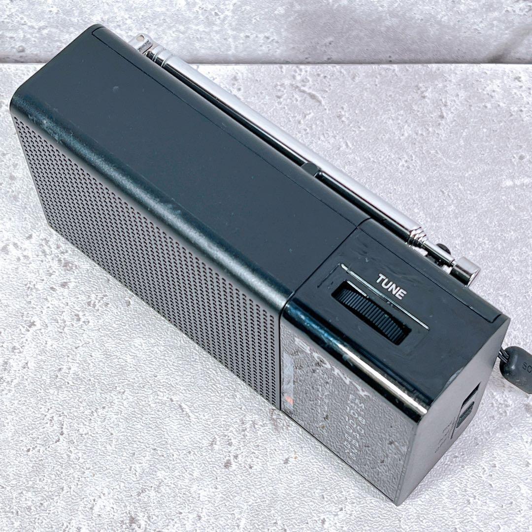 良品SONY ICF-P37 FM/AMポータブルラジオ ソニー 防災電池駆動