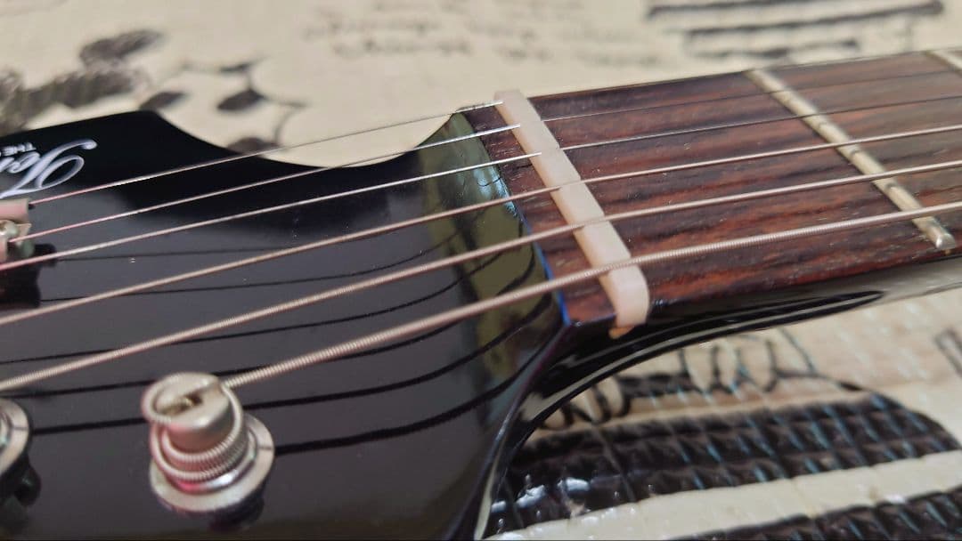 TOKAI Custom ブラックエレキギター　改