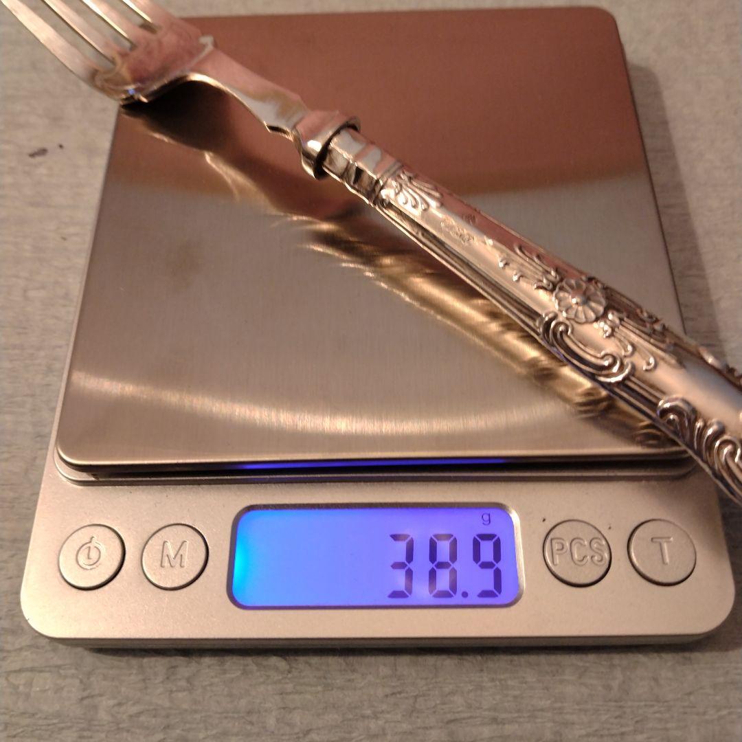 セール（15日まで）イギリス　純銀ハンドル　フィッシュセット