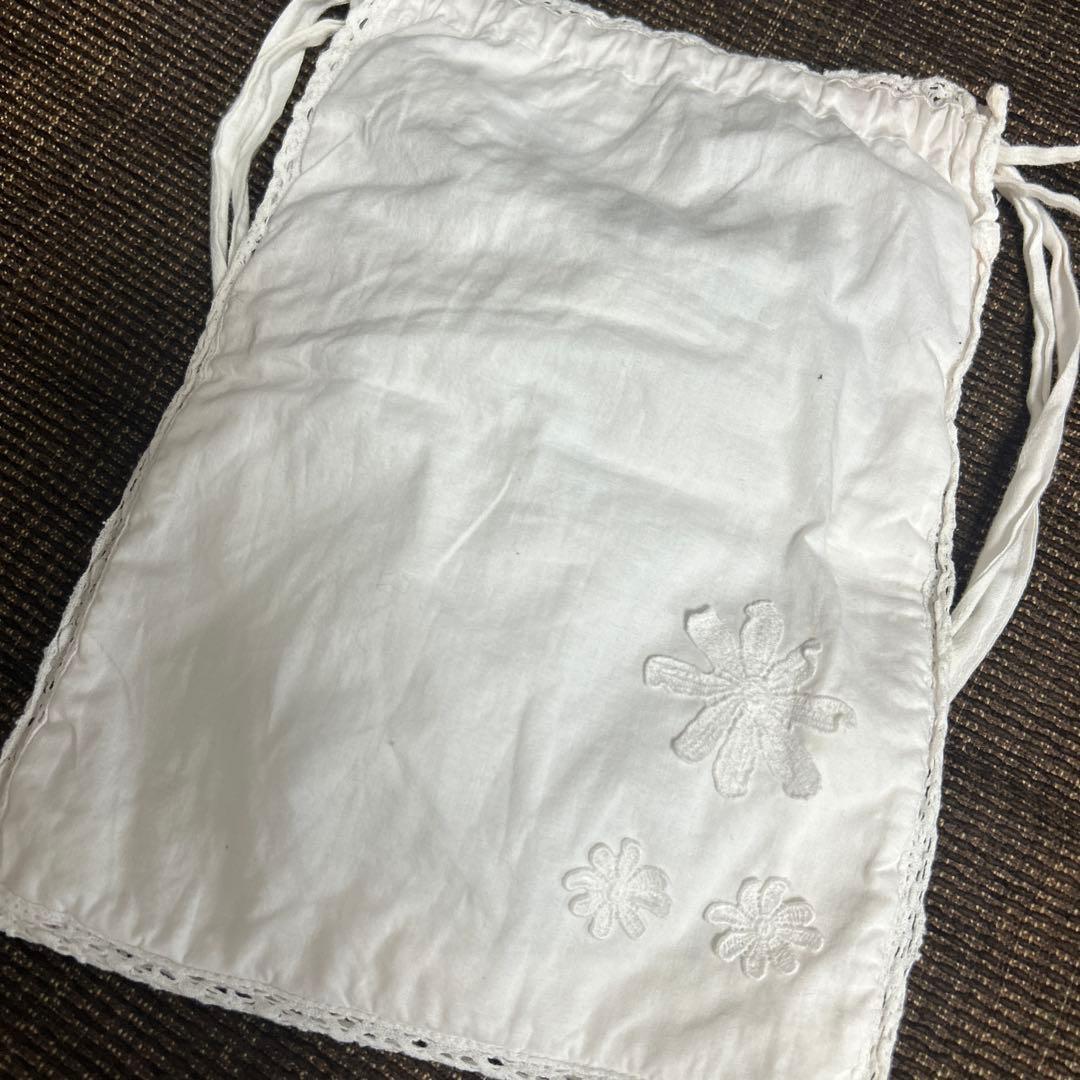 ♡さえらヒスクローネ／大人可愛いエプロンと巾着♡